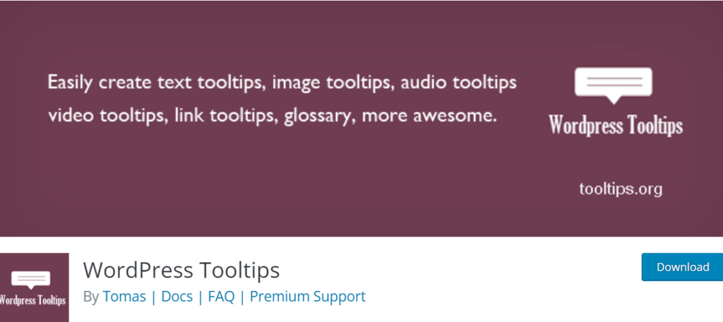 WordPress Tooltips