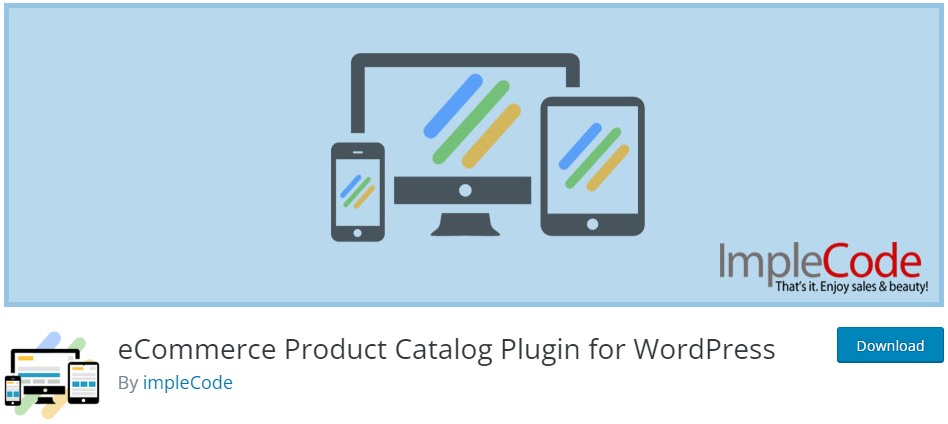 eCommerce Product Catalog Plugin