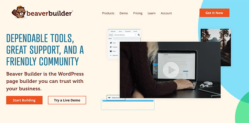 beaver-builder Best WordPress Landing Page Plugin