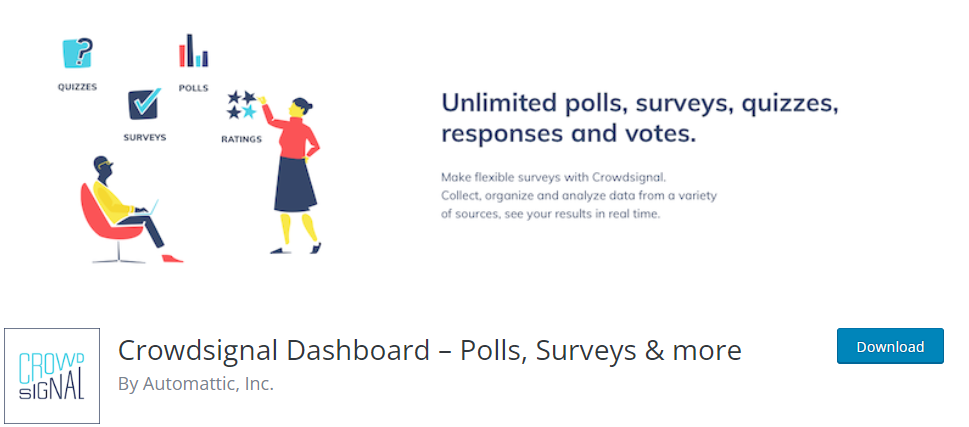 Crowdsignal Dashboard