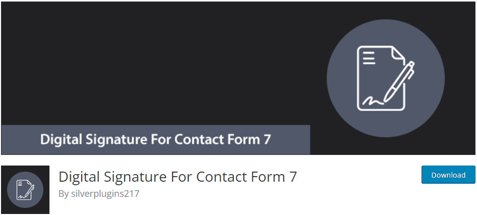 Digital Signature For Contact Form 7