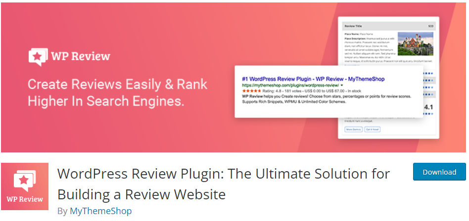 WP Review Plugin