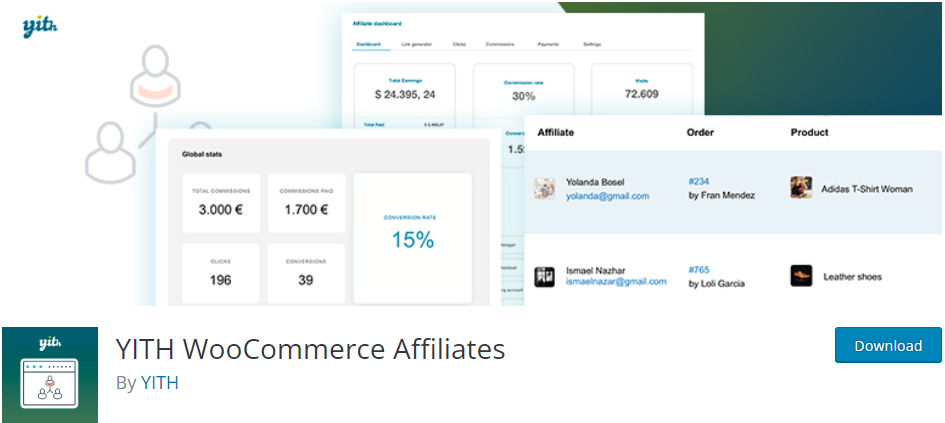 YITH Woocommerce Affiliate