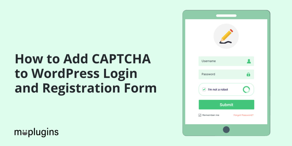 add captcha in WordPress login 