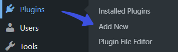 Plugins > Add New